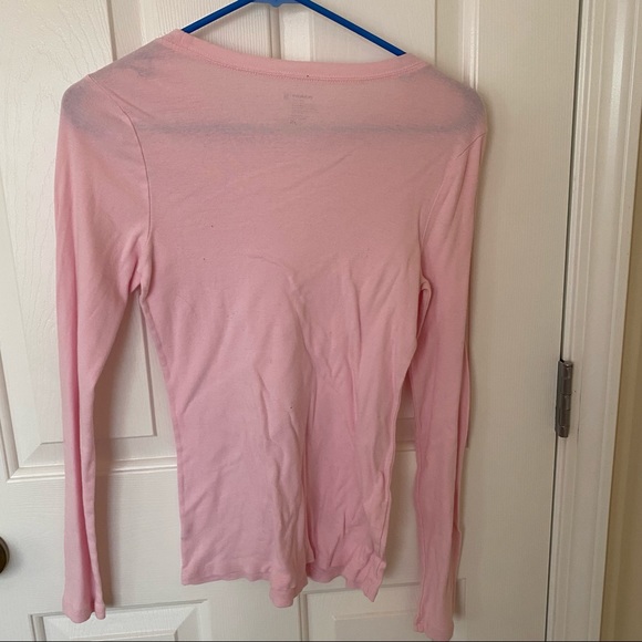 Old Navy Pink Long Sleeve Shirt - M - Picture 3 of 3
